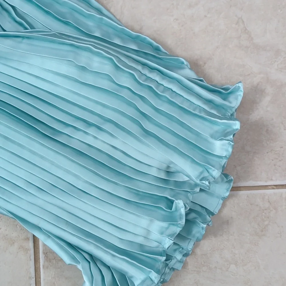 Pink Floral Top and Pleated Bubble Aqua Pant Set Janie And Jack Size 7 NWT - Picture 8 of 10